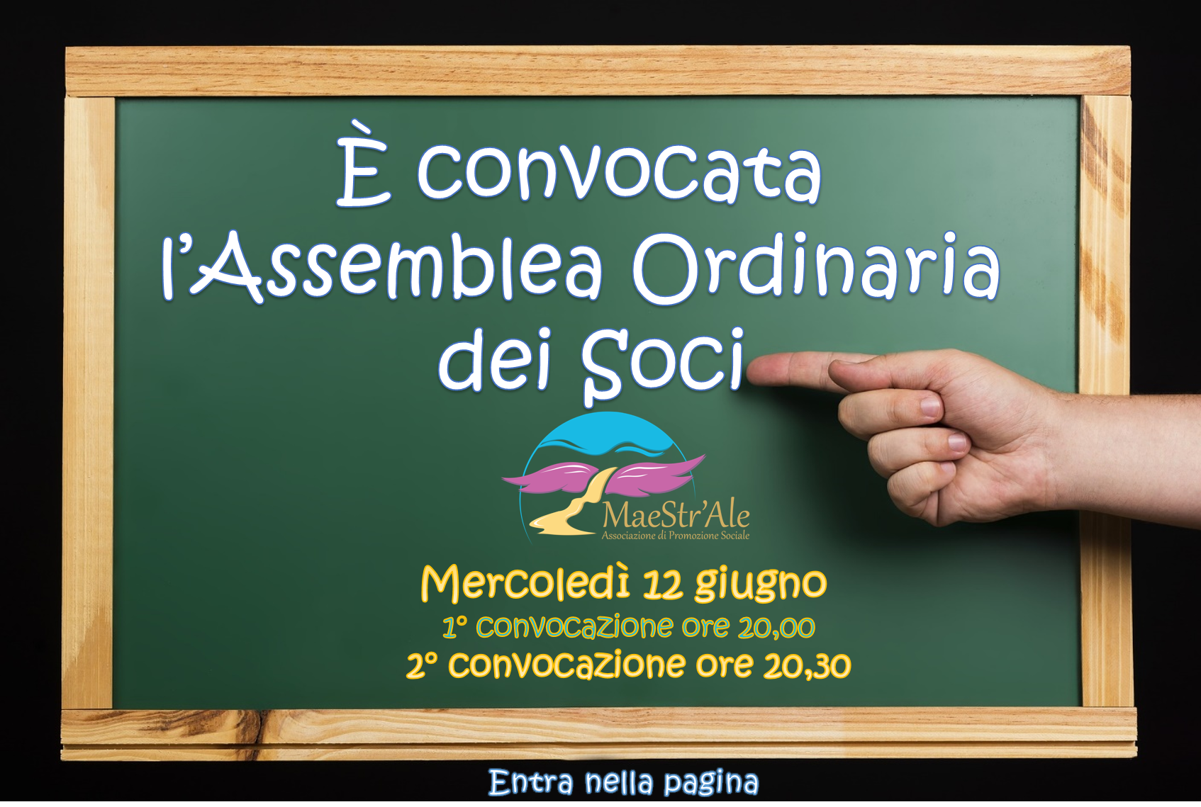 Assemblea Ordinaria Soci Maestr'Ale