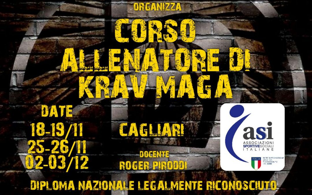 CORSO ALLENATORE DI KRAV MAGA