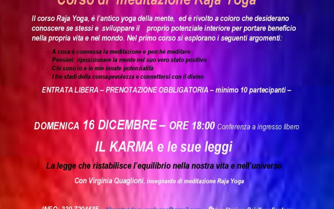 MEDITAZIONE RAJA YOGA