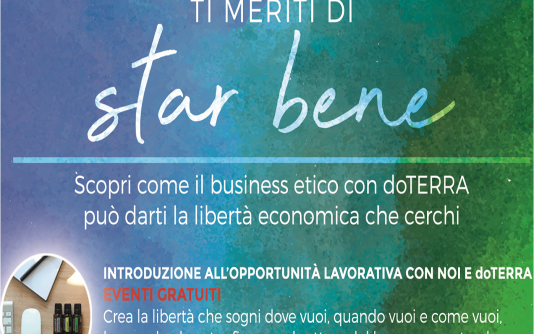 L’OPPORTUNITÀ CON DOTERRA