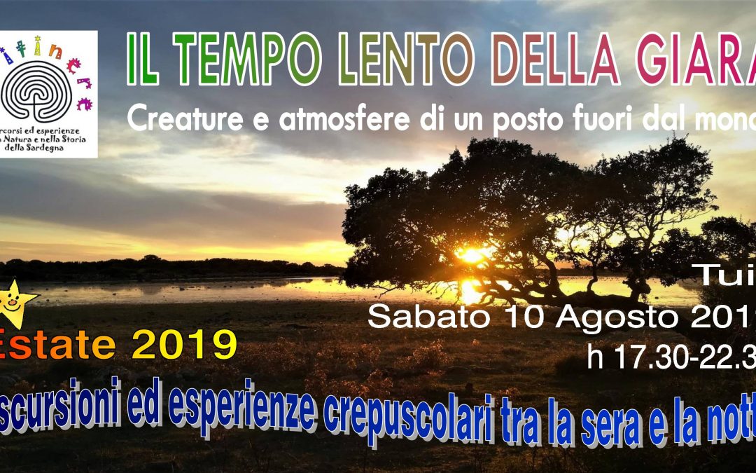 IL TEMPO LENTO DELLA GIARA