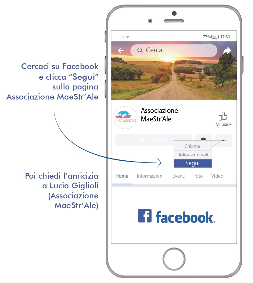 Seguici su Facebook