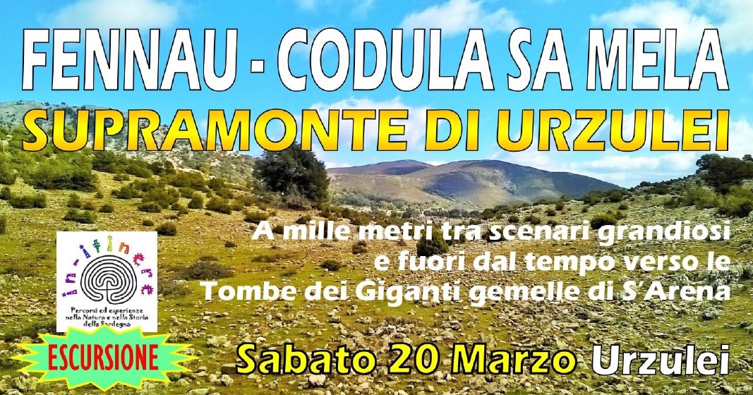 FENNAU – CODULA SA MELA. Supramonte di Urzulei