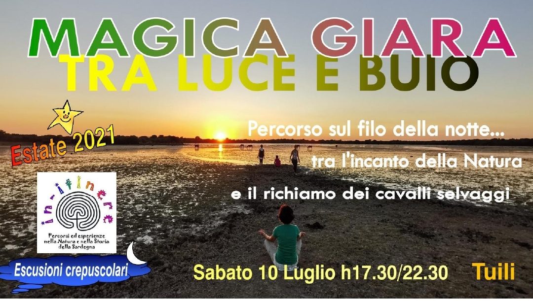 MAGICA GIARA TRA LUCE E BUIO