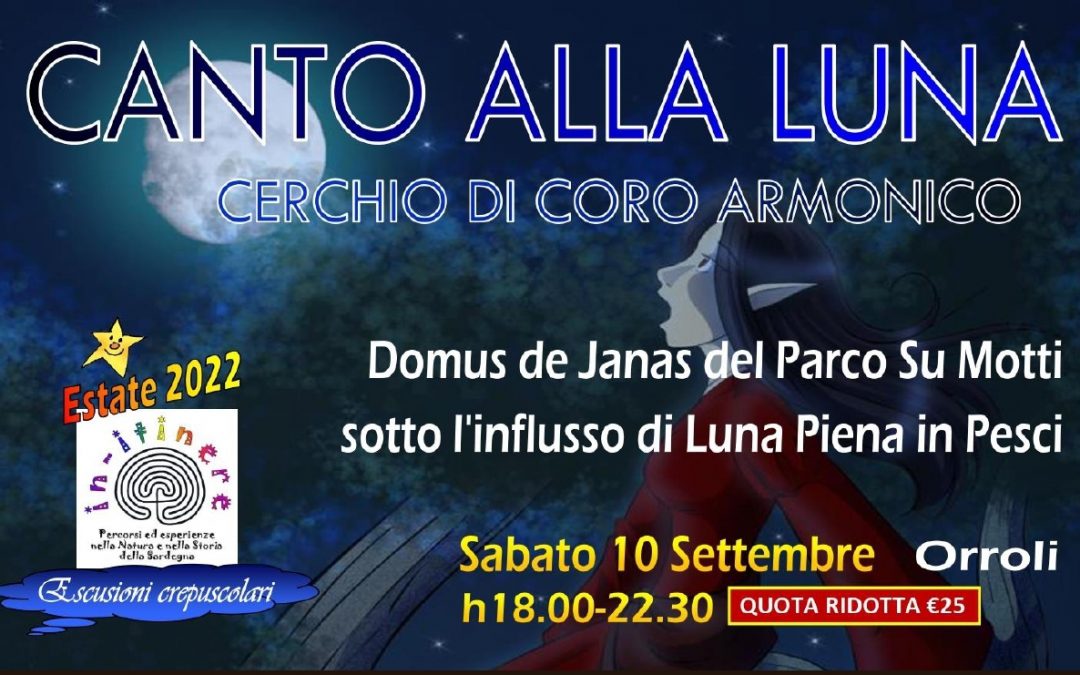 CANTO ALLA LUNA – Cerchio di coro armonico