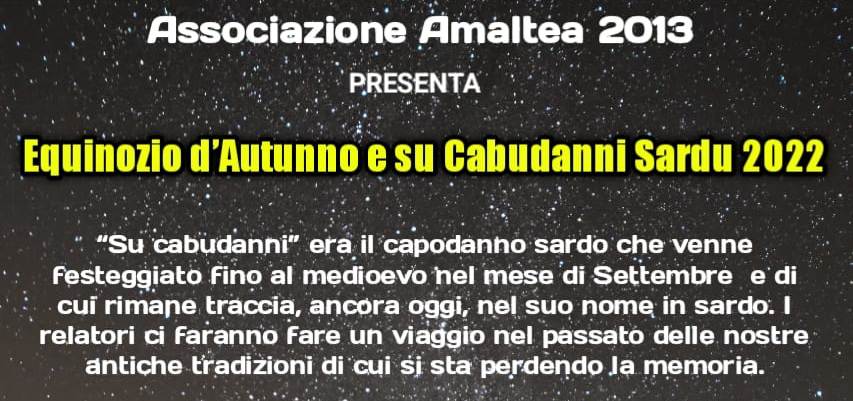 EQUINOZIO D’AUTUNNO E su cabudanni sardo