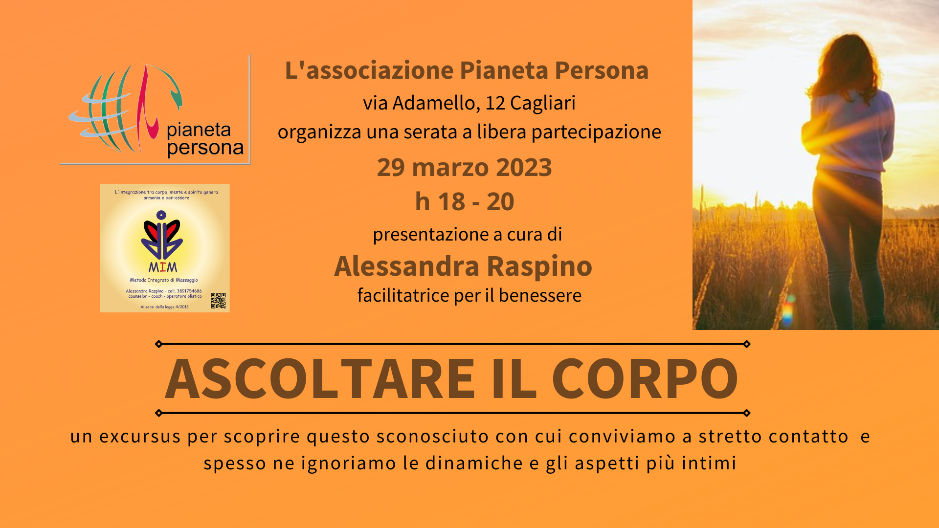 ASCOLTARE IL CORPO