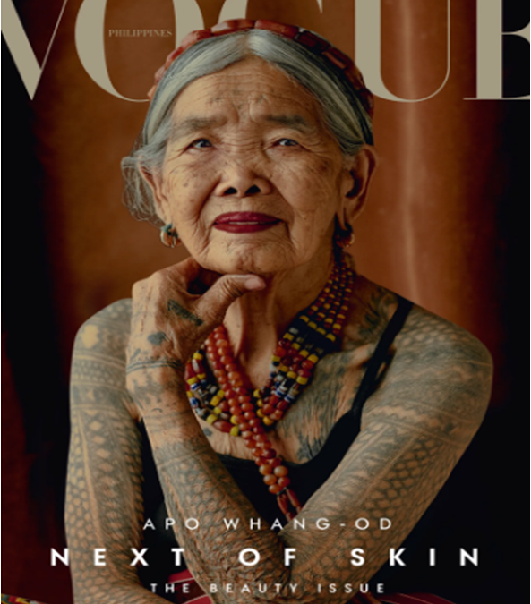 Tatuatrice di 106  anni in copertina su Vogue