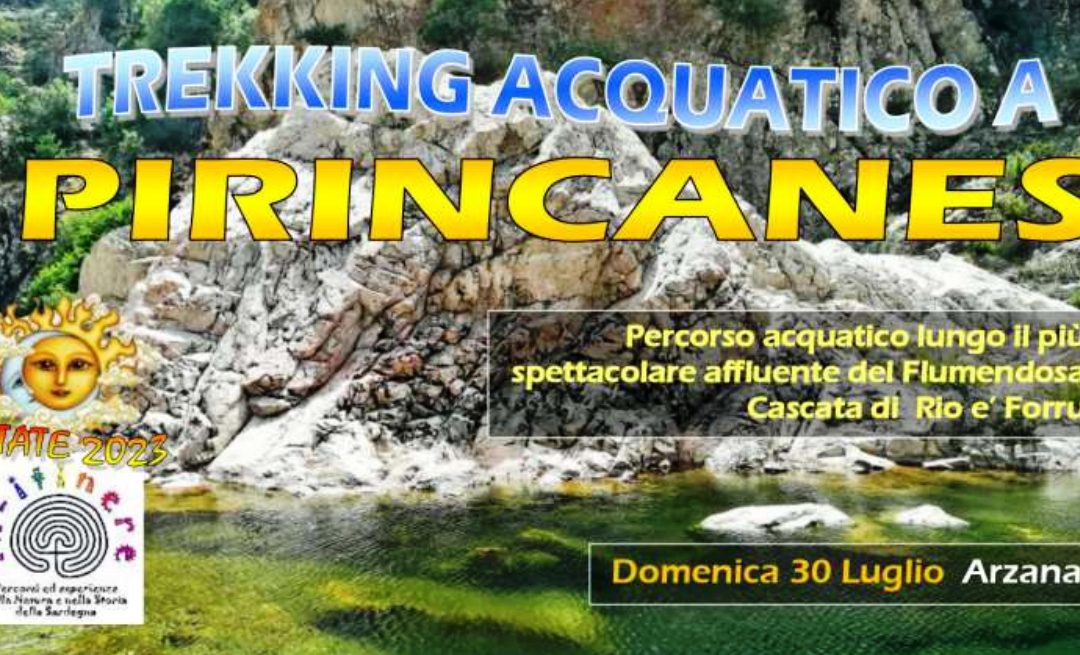 Trekking acquatico a PIRINCANES