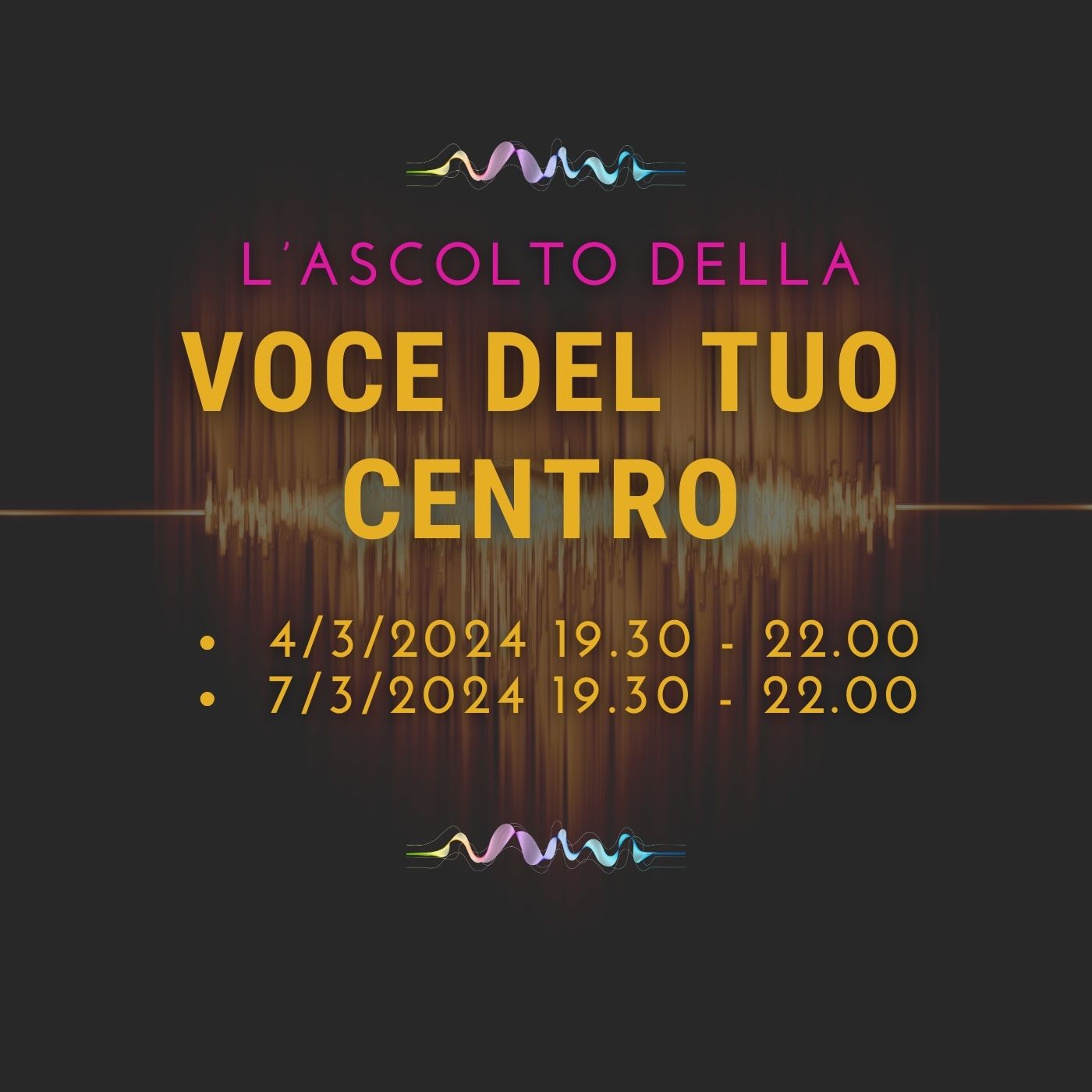 voce del tuo centro