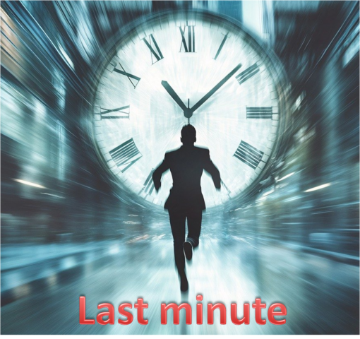 LAST MINUTE LAST MINUTE